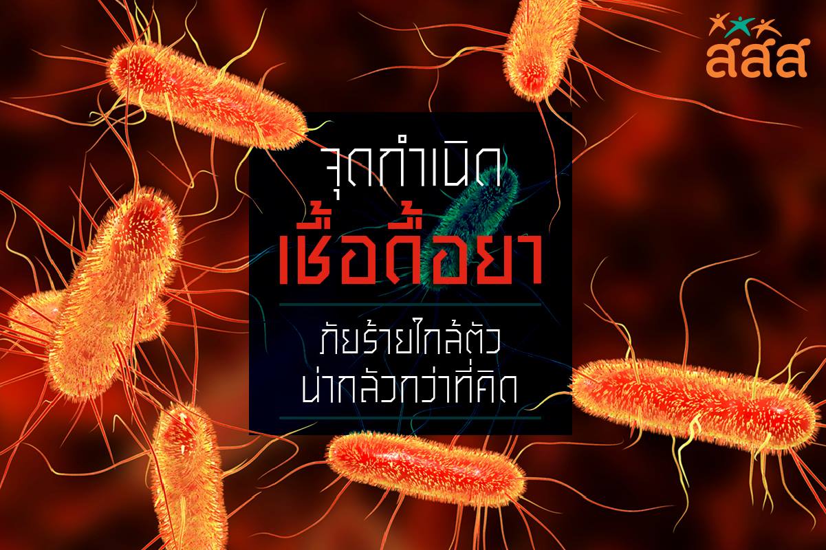 เชื้อดื้อยา กินยาผิด ชีวิตเปลี่ยน